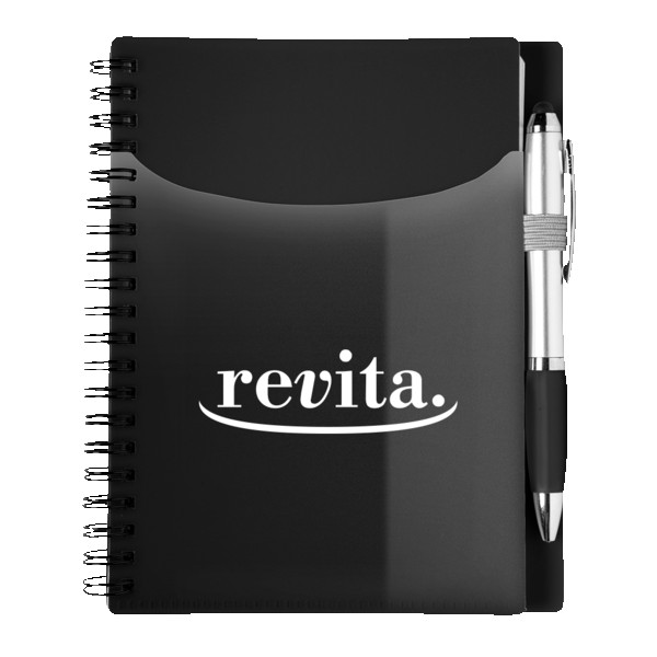 Sorbet Notebook Set with matching pen (PB2571). 1