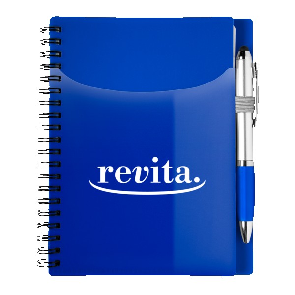Sorbet Notebook Set with matching pen (PB2571). 1
