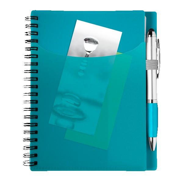 Sorbet Notebook Set with matching pen (PB2571). 1