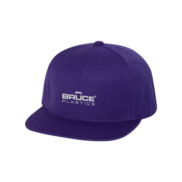 Yupoong 6089M Classic Flat Bill Snapback Cap 1