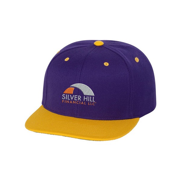 Yupoong 6089M Classic Flat Bill Snapback Cap 1