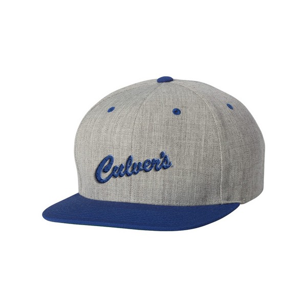 Yupoong 6089M Classic Flat Bill Snapback Cap 1