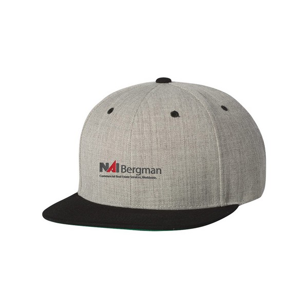 Yupoong 6089M Classic Flat Bill Snapback Cap 1