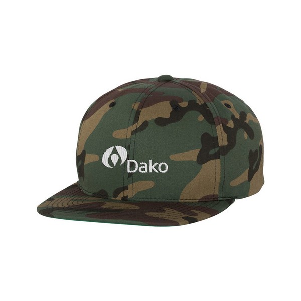 Yupoong 6089M Classic Flat Bill Snapback Cap 1
