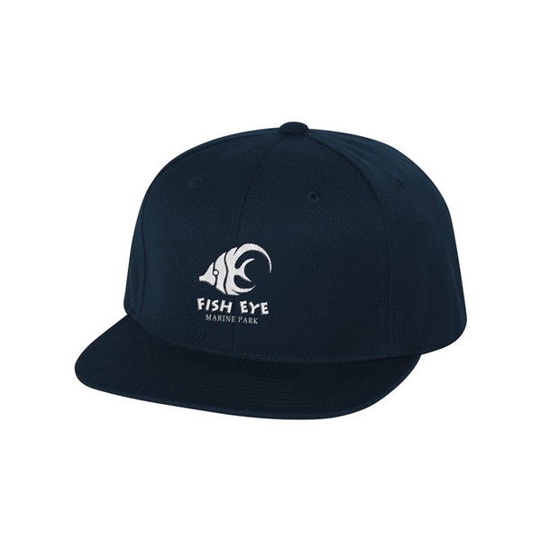 Yupoong 6089M Classic Flat Bill Snapback Cap 1