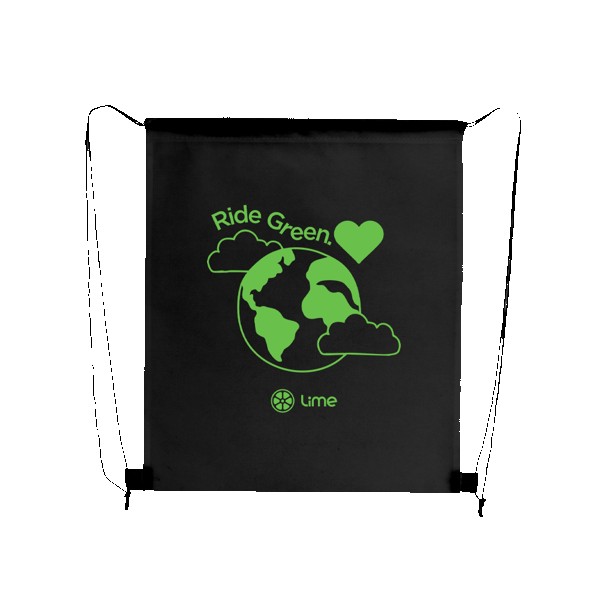 Polaris Recycled Non-Woven Drawstring Bag 1