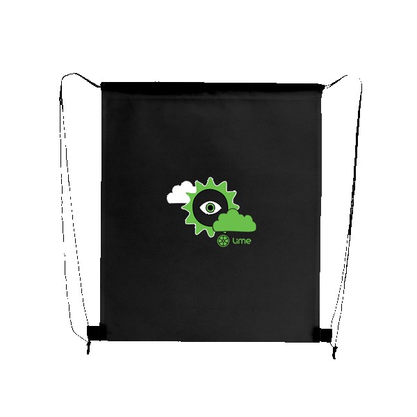 Polaris Recycled Non-Woven Drawstring Bag 1
