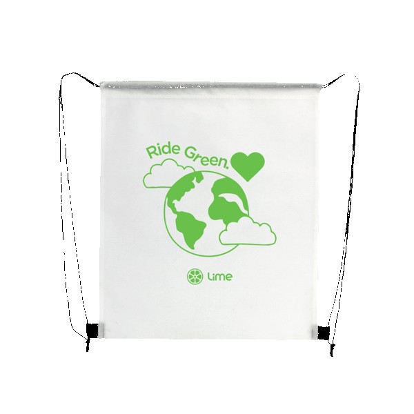 Polaris Recycled Non-Woven Drawstring Bag 1