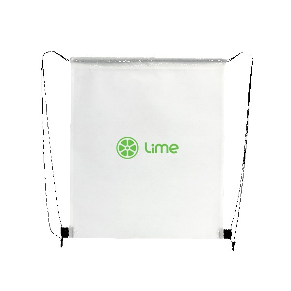 Polaris Recycled Non-Woven Drawstring Bag 1