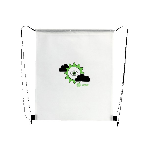 Polaris Recycled Non-Woven Drawstring Bag 1