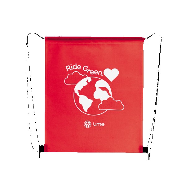 Polaris Recycled Non-Woven Drawstring Bag 1