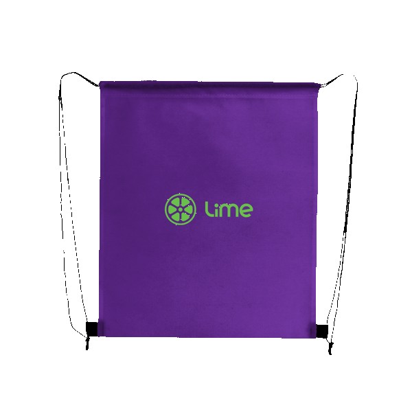 Polaris Recycled Non-Woven Drawstring Bag 1