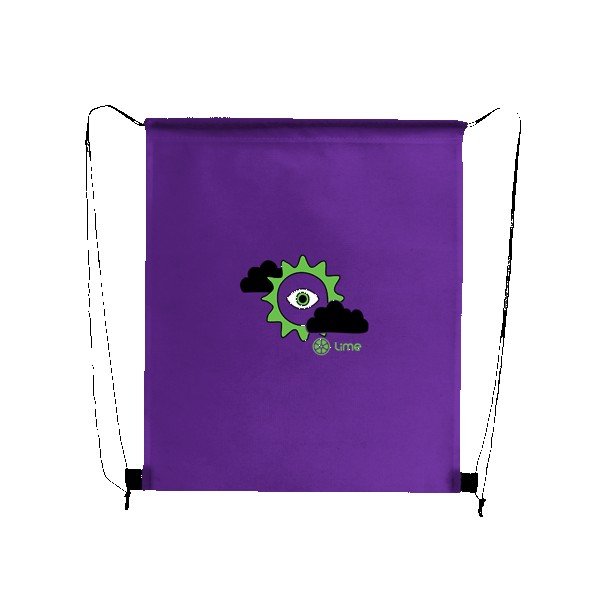 Polaris Recycled Non-Woven Drawstring Bag 1
