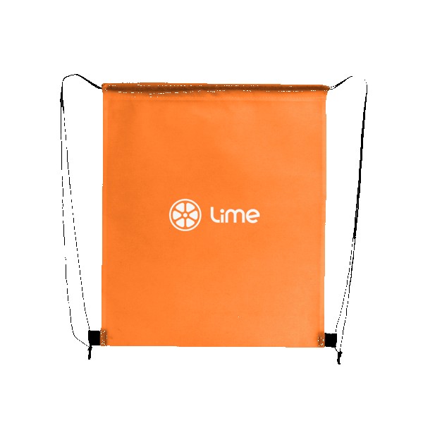 Polaris Recycled Non-Woven Drawstring Bag 1