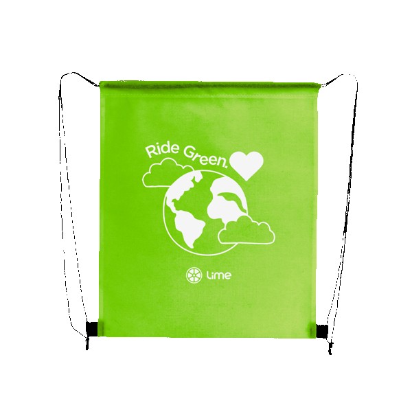 Polaris Recycled Non-Woven Drawstring Bag 1