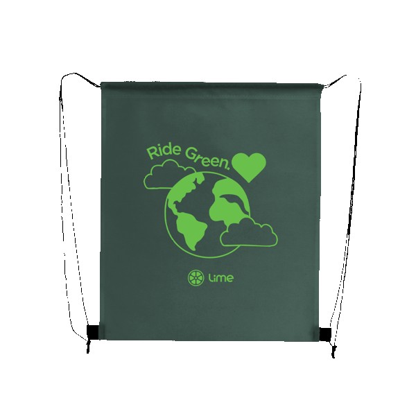 Polaris Recycled Non-Woven Drawstring Bag 1