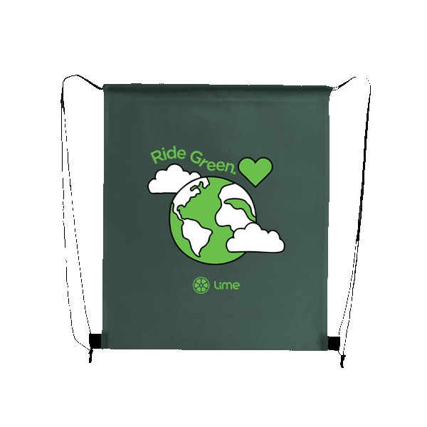 Polaris Recycled Non-Woven Drawstring Bag 1
