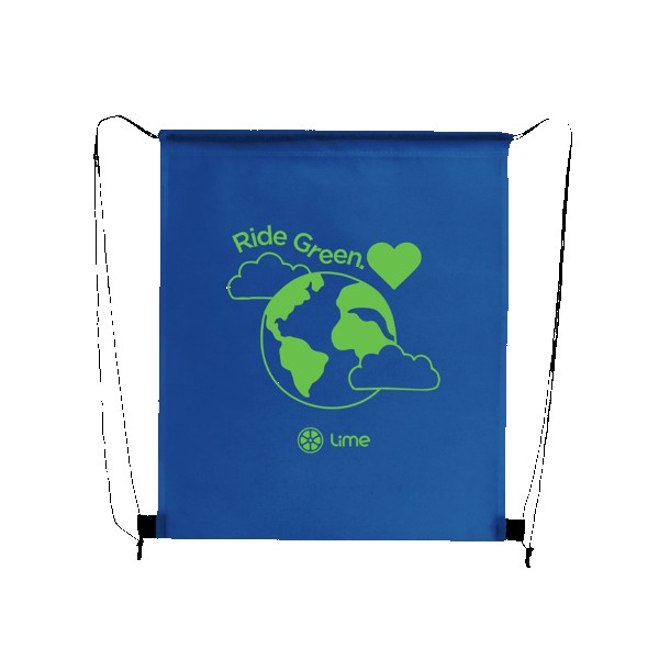 Polaris Recycled Non-Woven Drawstring Bag 1