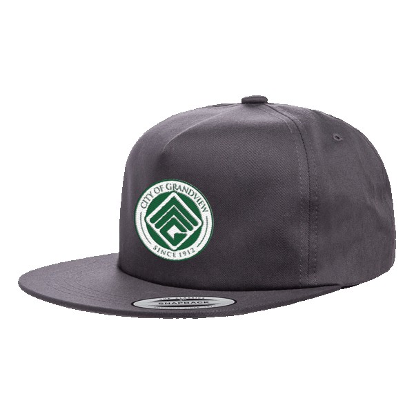 Yupoong 6502 Unstructured Five-Panel Snapback Cap 1