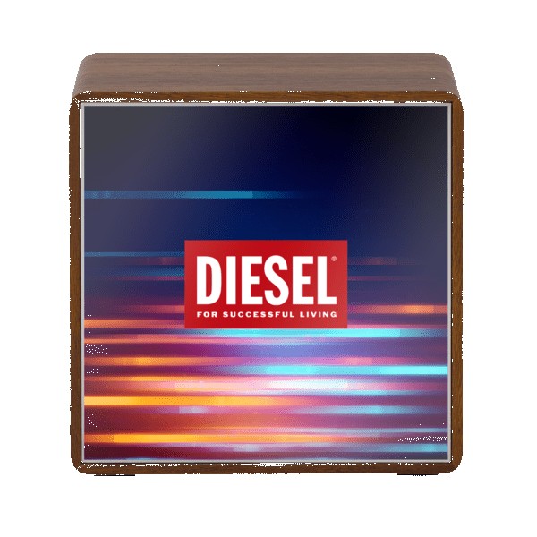 Orbit Wood Grain Mirror Light-Up Speaker 1