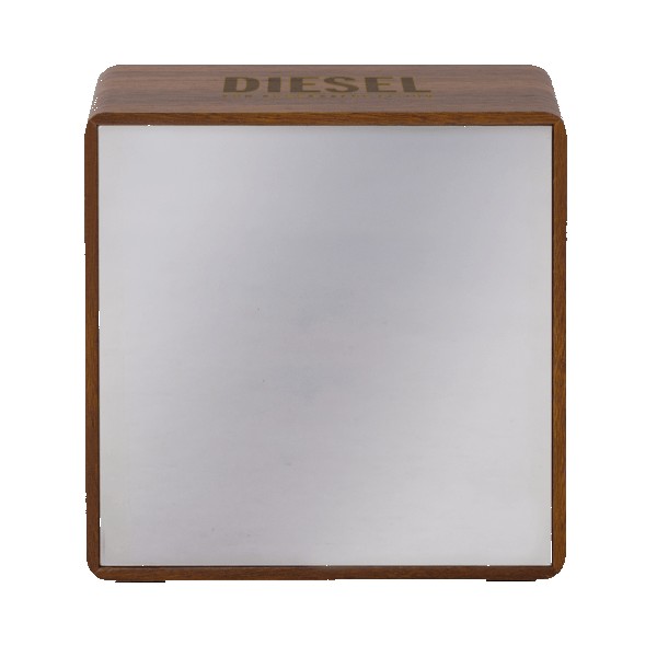 Orbit Wood Grain Mirror Light-Up Speaker 1