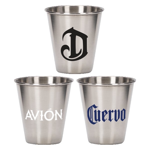 Pound One 2.5 oz Metal Shot Glass 1 Pound One 2.5 oz Metal Shot Glass 1