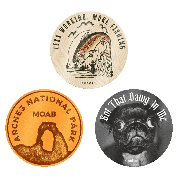 Tag Buddy 6" Circular All-Purpose Sticker 1 Tag Buddy 6" Circular All-Purpose Sticker 1