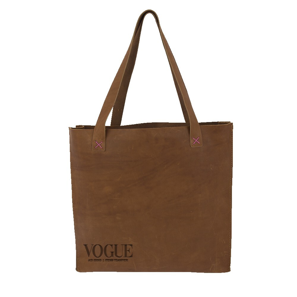 Sawyer Leather Tote w/Inside Pocket 1