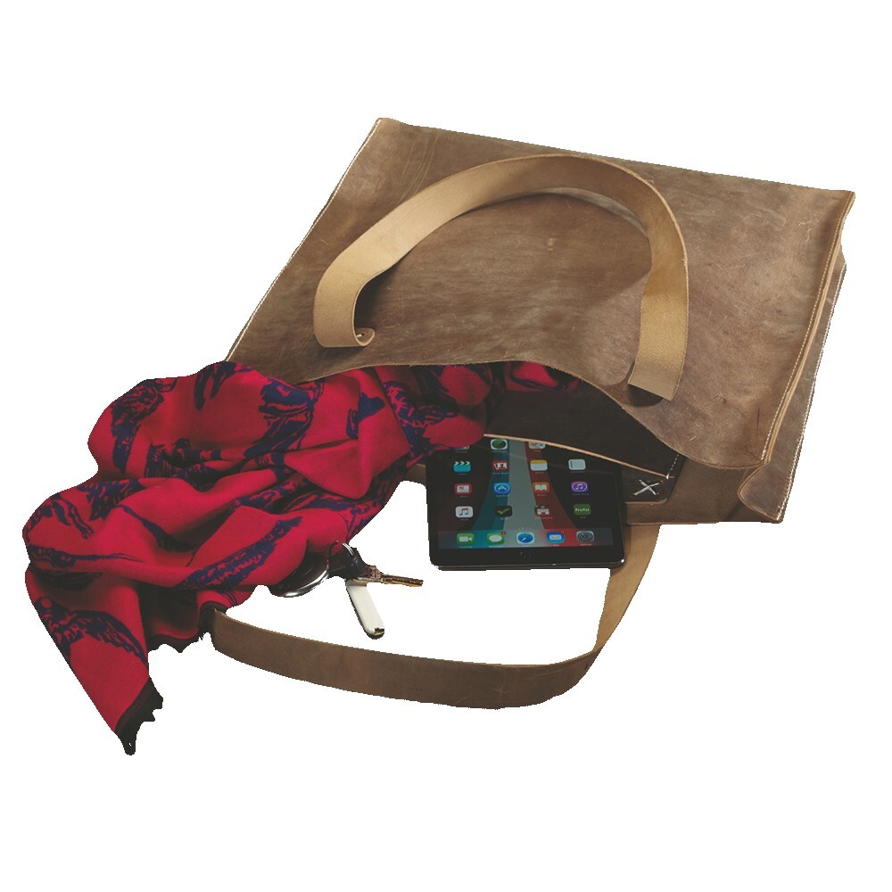Sawyer Leather Tote w/Inside Pocket 1