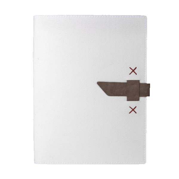 Hubbard Dye-Sublimated Felt Padfolio 1