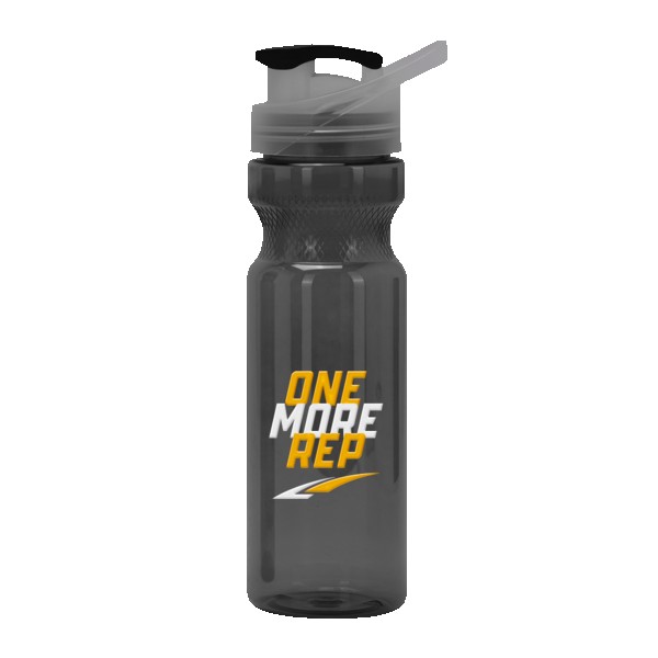 28oz Fitness Bottle with Guzzler Lid 1