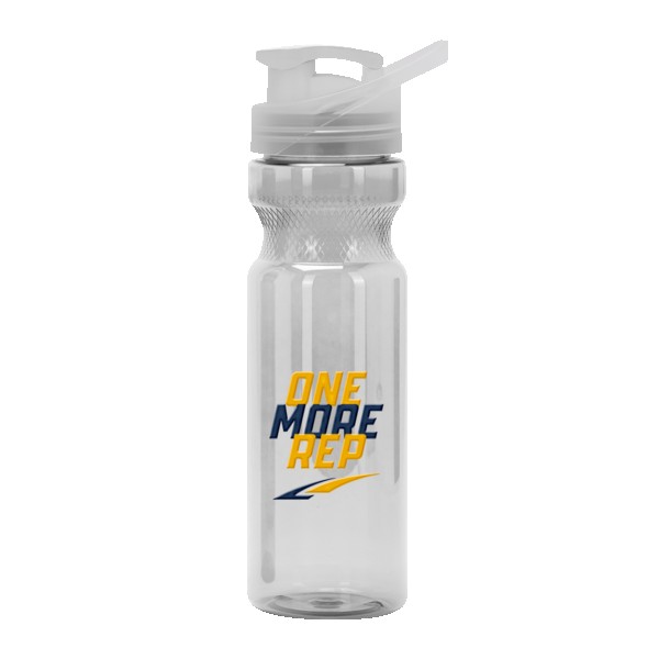 28oz Fitness Bottle with Guzzler Lid 1