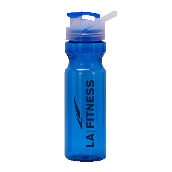 28oz Fitness Bottle with Guzzler Lid 1