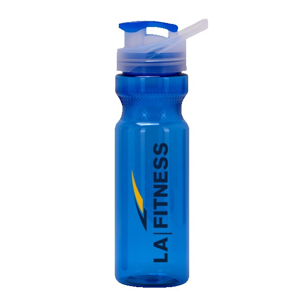 28oz Fitness Bottle with Guzzler Lid 1