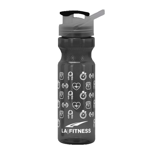 28oz Fitness Bottle with Guzzler Lid 1