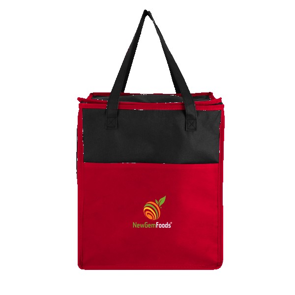 Crystal Cove Recycled Non Woven Grocery Cooler 1