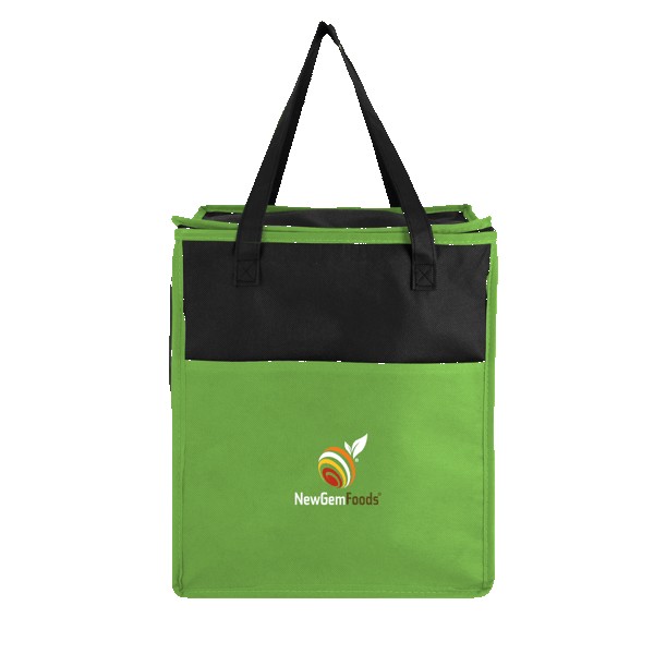 Crystal Cove Recycled Non Woven Grocery Cooler 1