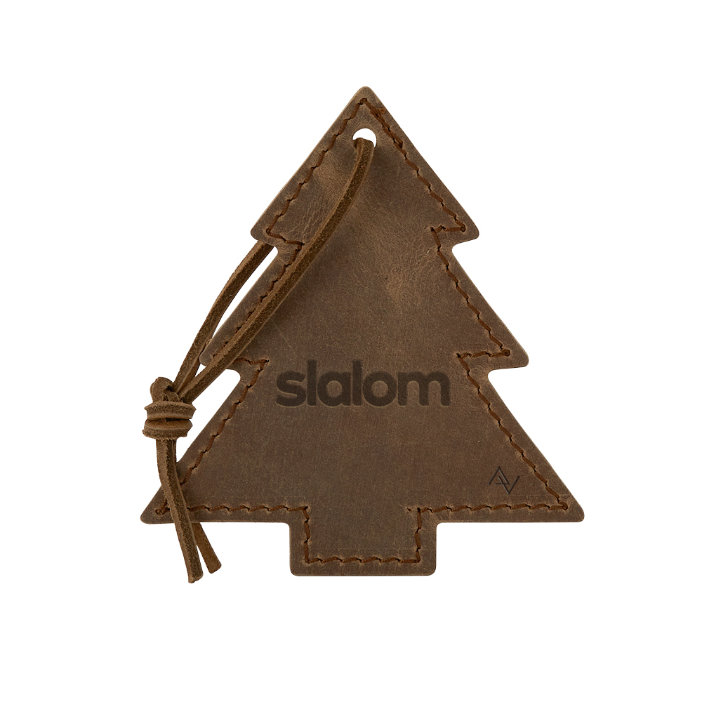 Tannenbaum Leather Tree Ornament 1