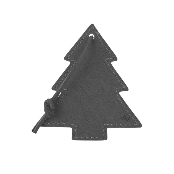 Tannenbaum Leather Tree Ornament 1