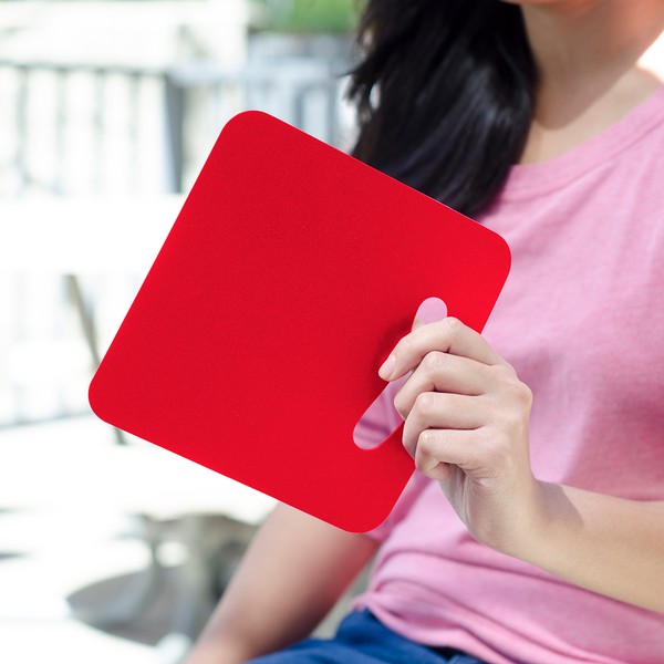 Square Hand Fan 1