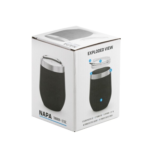 12 oz. Napa Stemless Wine Tumbler 1