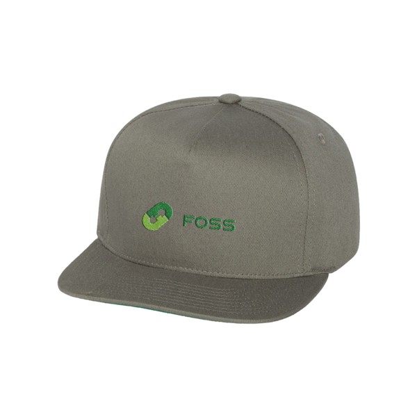 Yupoong 6007 Five Panel Flat Bill Cap 1