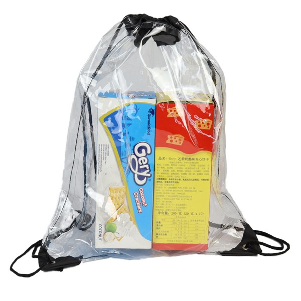 Phoenix Clear Drawstring Backpack 1