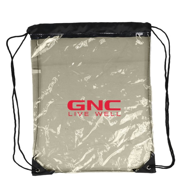 Phoenix Clear Drawstring Backpack 1