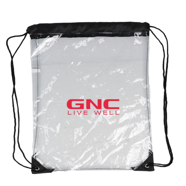 Phoenix Clear Drawstring Backpack 1