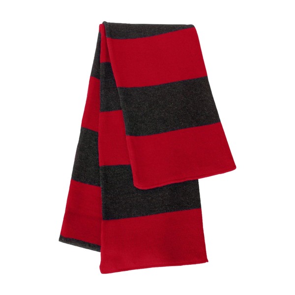 Sportsman SP02 Rugby Striped Knit Scarf 1