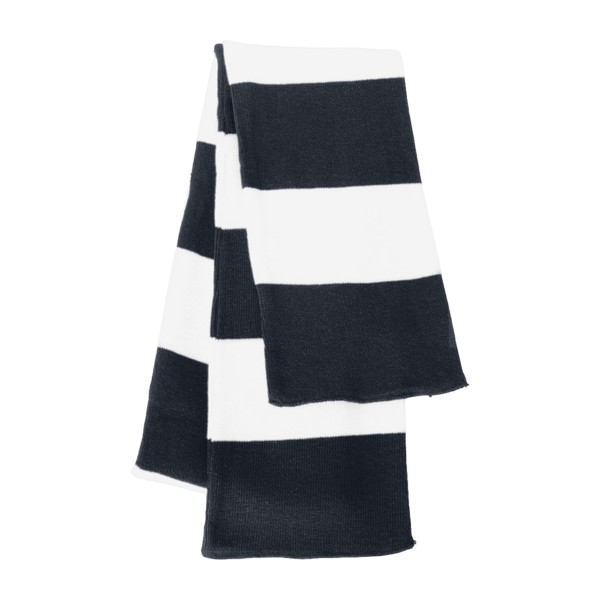 Sportsman SP02 Rugby Striped Knit Scarf 1