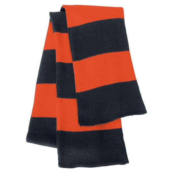 Sportsman SP02 Rugby Striped Knit Scarf 1
