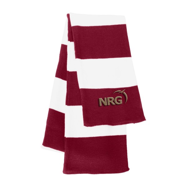 Sportsman SP02 Rugby Striped Knit Scarf 1
