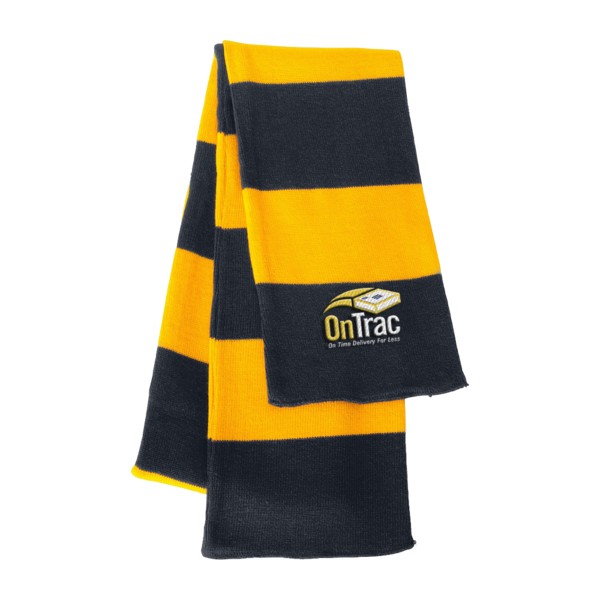 Sportsman SP02 Rugby Striped Knit Scarf 1